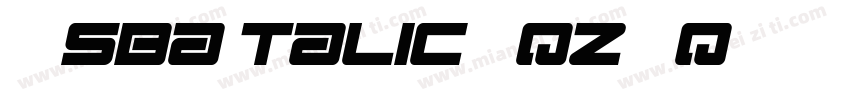 EsbaItalic-qzYq字体转换