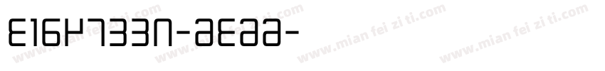 Eighteen-AEAA字体转换
