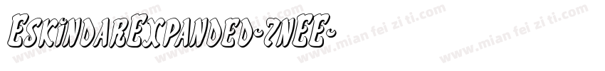 EskindarExpanded-7nEE字体转换