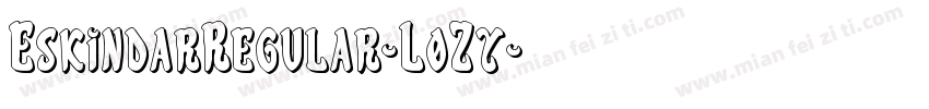 EskindarRegular-L0Zy字体转换