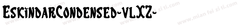 EskindarCondensed-vlXZ字体转换