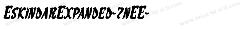 EskindarExpanded-7nEE字体转换