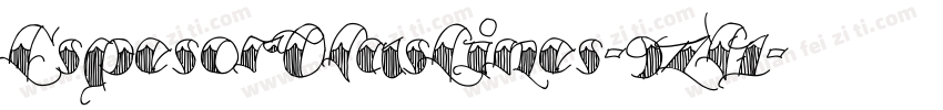EspesorOlasLines-9zY7字体转换