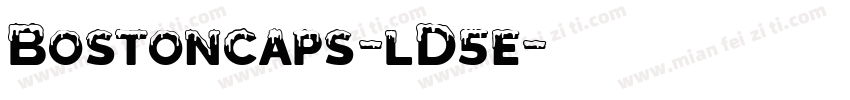 Bostoncaps-lD5e字体转换