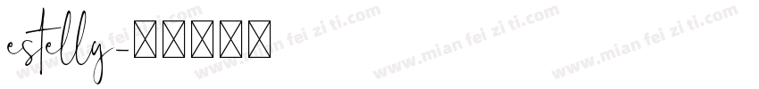 estelly字体转换