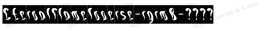 EternalFlameInverse-rgrmK字体转换