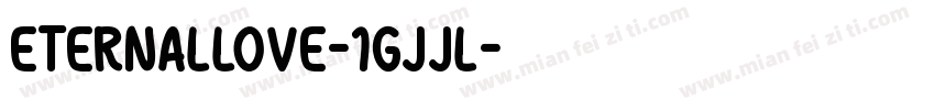 EternalLove-1GjJL字体转换