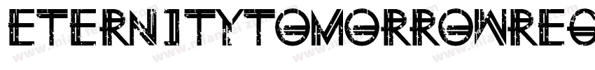 EternityTomorrowRegular-462W字体转换