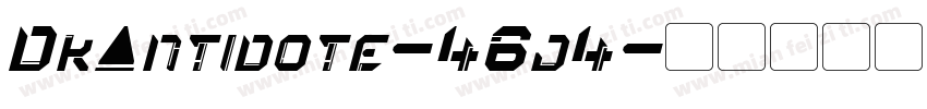 DkAntidote-46j4字体转换