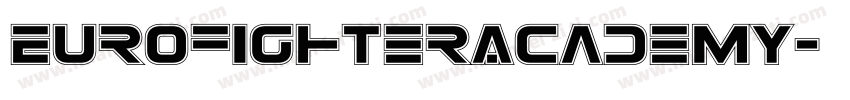 EurofighterAcademy字体转换