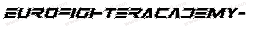 EurofighterAcademy字体转换