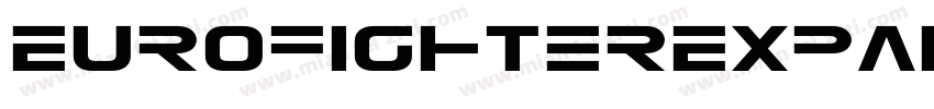 EurofighterExpandedItalic-ABvD字体转换