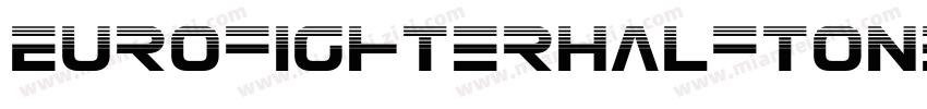 EurofighterHalftone字体转换
