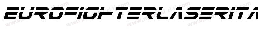 EurofighterLaserItalic-5ZGZ字体转换