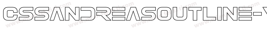 CsSandreasOutline-YzEd8字体转换
