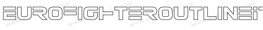 EurofighterOutlineItalic-9DRj字体转换
