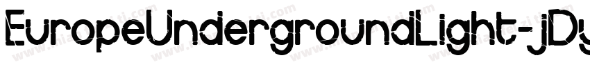 EuropeUndergroundLight-jDy0字体转换