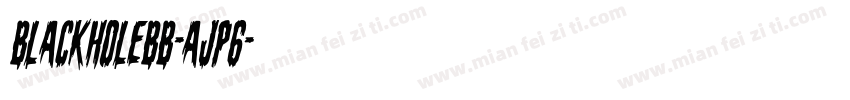 BlackholeBb-AJp6字体转换