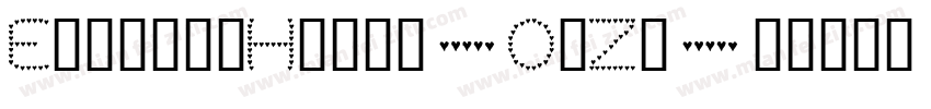 EvelynsHeart-OdZe字体转换