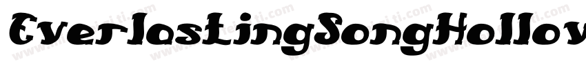 EverlastingSongHollowInverse-MRWr字体转换
