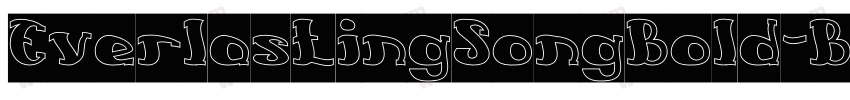 EverlastingSongBold-Bga5字体转换