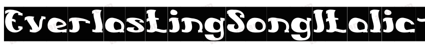 EverlastingSongItalic-YdMv字体转换