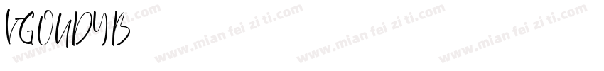 VGOUDYB字体转换