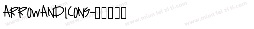 arrowandlcons字体转换