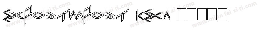 ExportImport-KEXA字体转换