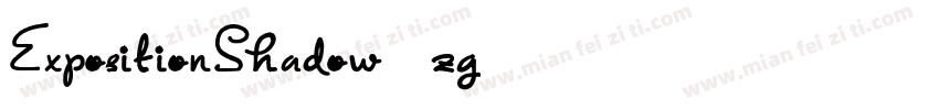 ExpositionShadow-0zg4字体转换