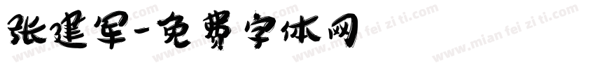 张建军字体转换