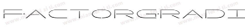 FactorGradient-ABMx字体转换