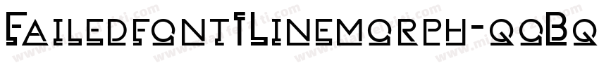 Failedfont1Linemorph-qoBq字体转换
