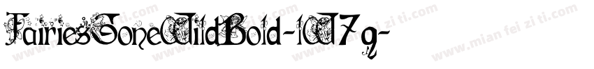 FairiesGoneWildBold-lW7q字体转换