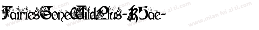 FairiesGoneWildPlus-K5ae字体转换