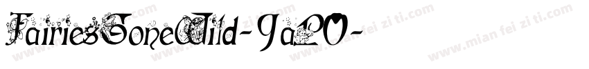 FairiesGoneWild-9aP0字体转换