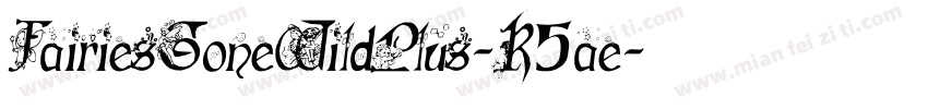 FairiesGoneWildPlus-K5ae字体转换