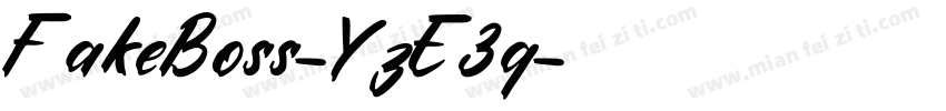 FakeBoss-YzE3q字体转换