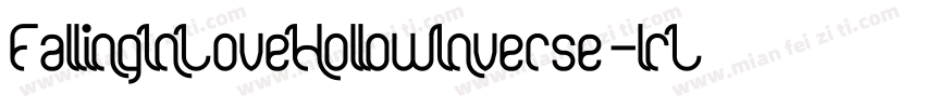 FallingInLoveHollowInverse-lrL0字体转换