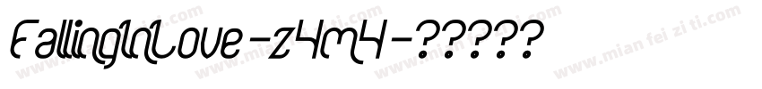 FallingInLove-z4m4字体转换