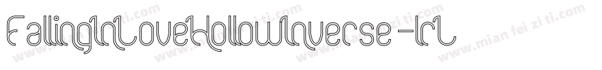 FallingInLoveHollowInverse-lrL0字体转换
