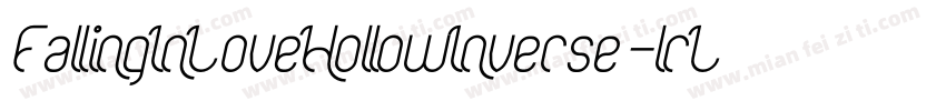 FallingInLoveHollowInverse-lrL0字体转换