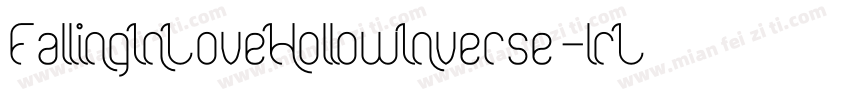 FallingInLoveHollowInverse-lrL0字体转换