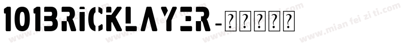 101BrickLayer字体转换