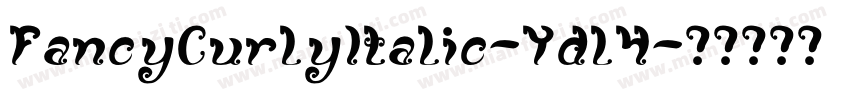 FancyCurlyItalic-Ydl4字体转换