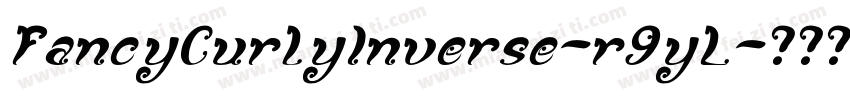 FancyCurlyInverse-r9yL字体转换