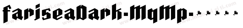 FariseaDark-MqMp字体转换