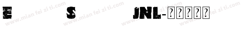 EckhardtSignworkJNL字体转换