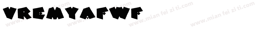 vremyaFWF字体转换