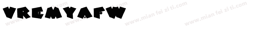 vremyafw字体转换